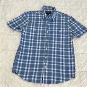 Brooks Brothers Blue Plaid Shirt